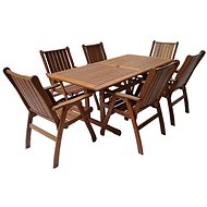 V-GARDEN Garden furniture set VICTORIA 1st table + 6 armchairs - Garden Furniture
