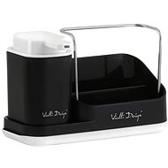 Vialli Design Organizer with dispenser LIVIO DUO_8296, black - Soap Dispenser