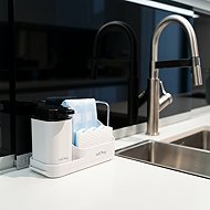 Vialli Design Organizer with dispenser LIVIO DUO_8302, white - Soap Dispenser