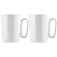 VIALLI DESIGN Set of 2 ceramic mugs, 250 ml, white, Fuori 30145 - Mug