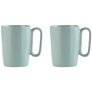 VIALLI DESIGN Set of 2 ceramic mugs, 250 ml, mint, Fuori 30053 - Mug