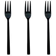 DuraHome Dessert fork Piano, 3 pcs, black - Cutlery Set