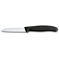 Victorinox nůž na zeleninu se zaoblenou špičkou 8 cm černý - Kuchyňský nůž
