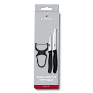 Victorinox Set of 2 knives with universal scraper black - Kit