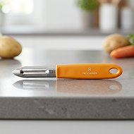 Victorinox potato peeler with double serrated blade orange - Potato Peeler