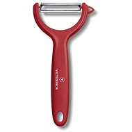 Victorinox škrabka na rajče a kiwi s dvojitým vroubkovaným ostřím červená - Potato Peeler