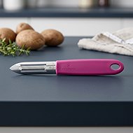 Victorinox potato peeler with double serrated blade pink - Potato Peeler