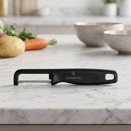 VICTORINOX Scraper Iota with straight blade black - Potato Peeler