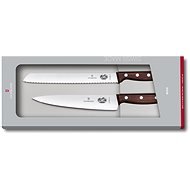 Victorinox sada kuchynský nôž 19 cm a nôž na chlieb 21 cm s drevenou rukoväťou - Sada nožov