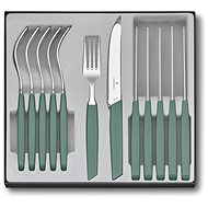 VICTORINOX Swiss Modern Cutlery set 12 pcs sage green - Cutlery Set
