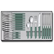 VICTORINOX Swiss Modern Cutlery set 24 pcs sage green - Cutlery Set