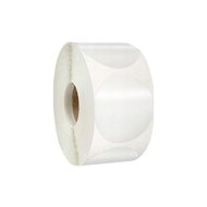 Victoria Transparent label, diameter 20 mm, 1000 pcs/roll - Labels