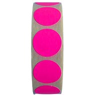 Victoria Pink label, diameter 20 mm, 1000 pcs/roll - Labels