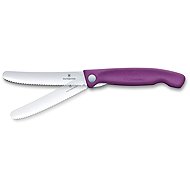 Victorinox Folding snack knife Swiss Classic 11 cm purple - Kitchen Knife