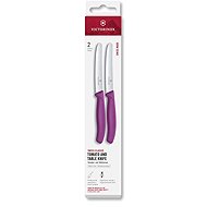 Victorinox Set of 2 Swiss Classic knives 11 cm in box, purple - Kitchen Knife