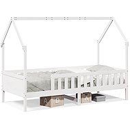 vidaXL Children's house bed 80 × 200 cm 850705, White - Bed