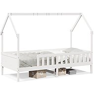vidaXL Children's house bed 90 × 190 cm 850708, White - Bed