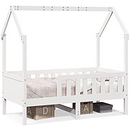 vidaXL Children's house bed 80 × 160 cm 850711, White - Bed
