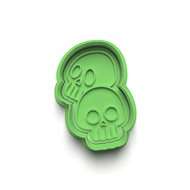 Vierto Pencil sharpener - Two skulls - Cookie Cutters