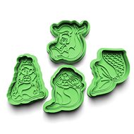 Vierto Cutting Board - Mermaid - Set - Cookie Cutters