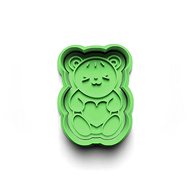 Vierto Pencil sharpener - Teddy bear with heart - Cookie Cutters