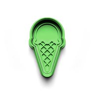 Vierto Cutting Board - Ice Cream - Cookie Cutters