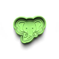 Vierto Cutting board - Elephant - head - Cookie Cutter