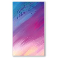 VIKPAP Weekly diary Brush 2025, 10 × 17 cm - Planner