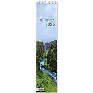 VIKPAP Wall calendar Nature 2025, 10 × 45 cm - Wall Calendar