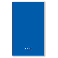 VIKPAP týdenní 2026, modrý, 10 × 17 cm - Planner