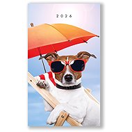 VIKPAP týdenní Léto 2026, 10 × 17 cm - Planner