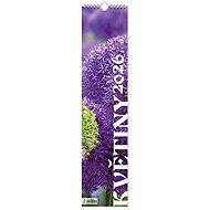 VIKPAP Flowers 2026, 10 × 45 cm - Wall Calendar