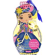 Ella & Max Dress up dolls for Carnival - colouring page - Colouring Book