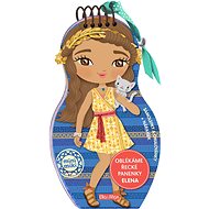Ella & Max Dress up Greek dolls Elena - colouring page - Colouring Book