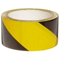 Vikpap PP 50 mm × 66 m yellow-black adhesive - Caution Tape