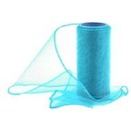 Vikpap Organza 12 cm/10y turquoise - Organza