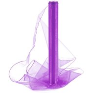 Vikpap Organza 40 cm/10y dark purple - Organza