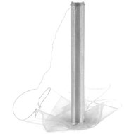 Vikpap Organza 40 cm/10y silver - Organza