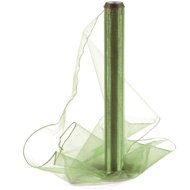 Vikpap Organza 40 cm/10y dark green - Organza