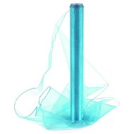 Vikpap Organza 40 cm/10y turquoise - Organza