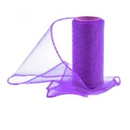 Vikpap Organza 12 cm/10y dark purple - Organza