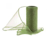 Vikpap Organza 12 cm/10y dark green - Organza