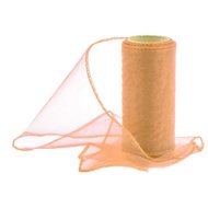 Vikpap Organza 12 cm/10y apricot - Organza