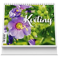 Vikpap Flowers 2027, 17.5 × 14cm - Desk Calendar