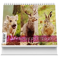 Vikpap Myslivecký 2027, 17.5 × 14cm - Desk Calendar
