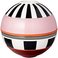 VILLEROY & BOCH Iconic La Petit Boule Black Memphis - Dish Set