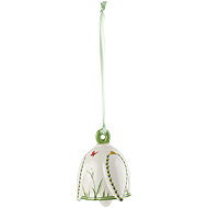 VILLEROY & BOCH Easter Hanging Decoration NEW FLOWER BELLS, Bell with Snowdrops - Easter Decoration