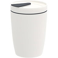 VILLEROY & BOCH To Go Porcelain Travel Mug, Small, White, 0.29L - Thermal Mug
