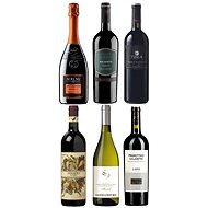 Wine tasting set - Italy 6× 0,75 l - Wine
