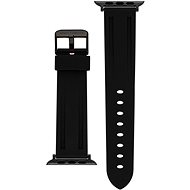 Vince Camuto Men's silicone strap for Apple Watch 42/44/45 mm WV/1005BKBK424445 - Watch Strap